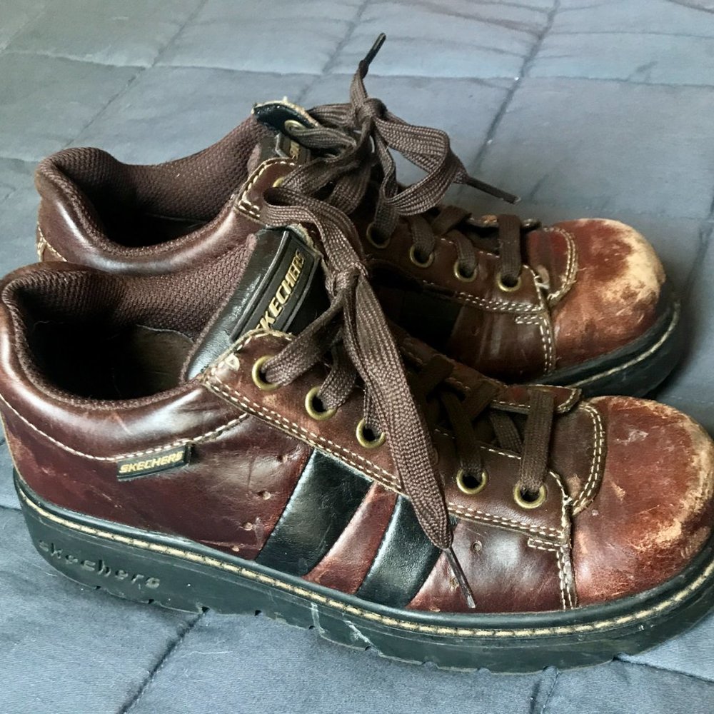 Brown Skechers